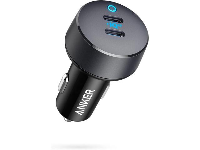Anker USB C Car Charger, 40W 2-Port PowerIQ 3.0 Type C Car Adapter, PowerDrive III Duo with Power Delivery for iPhone 13/13 Mini/13 Pro/13 Pro...
