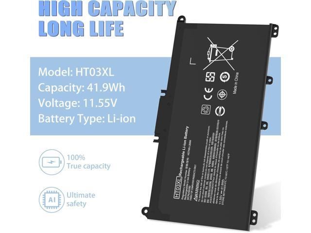 HT03XL Battery for HP Laptop Battery L11119-855 HP Battery for HP Pavilion 15-DA 15-DB 15-DW 15-CS 15-DY 17-by 17-CA 14-CE 14-CF 14-DF 14-DQ 14-DK...