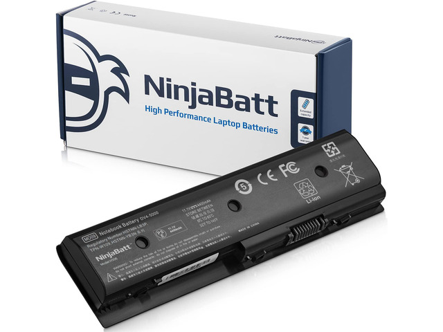 NinjaBatt Battery for HP 699468-001 671731-001 M006 MO06 MO09 672412-001 M6-1105DX HSTNN-YB3N HSTNN-LB3N M6-1205DX HSTNN-UB3N M7-1015DX M009...