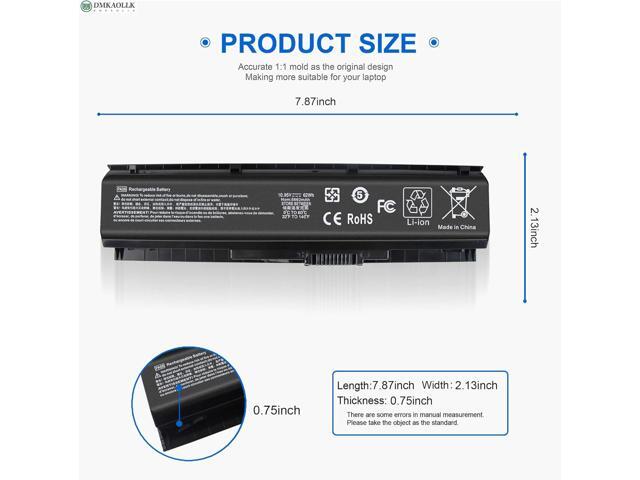 PA06 849911-850 Laptop Battery for HP Omen 17 17-w 17-ab200 17t-ab00 17-w200 Series 17-w053dx 17-w253dx 17-w033dx 17-ab011nl 849571-221 849571-241...