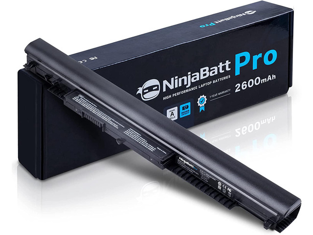 NinjaBatt Pro Battery for HP 807956-001 807957-001 HS04 807611-421 HS03 HSTNN-LB6U 15-AY039WM 15-AY009DX 15-AY061NR 15-BA009DX TPN-I119 15-AY041WM...