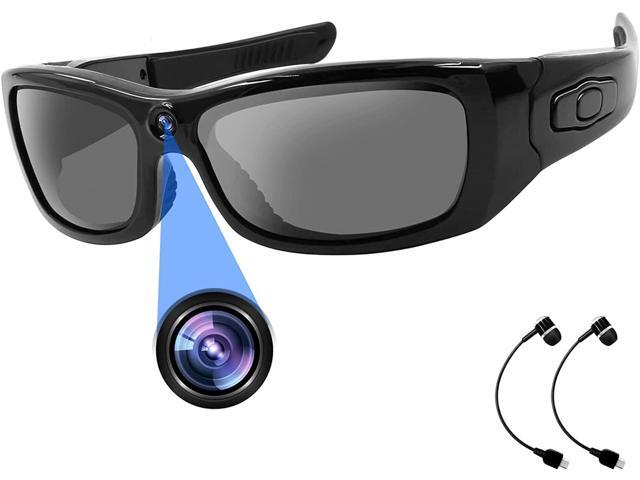 YYCAMUS Camera Glasses 1080P HD Bluetooth Sunglasses for Men Women Outdoor Sports Wearable Smart Glasses with Camera Video Recording Photo Taking