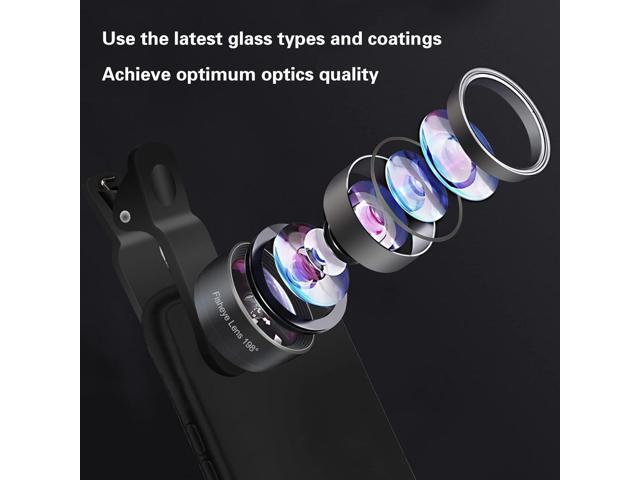 Godefa Phone Camera Lens Kit, 14 in 1 Lenses with Selfie Light for iPhone 14 13 12 11 Xs X Pro Samsung and Other Andriod Smartphone, Universal Clip...
