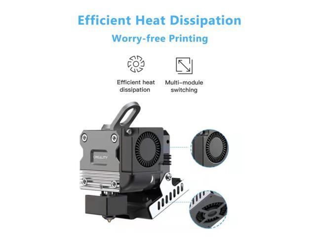 Creality Official Sprite Extruder Pro KitSupport 300° High Temperature PrintingAll Metal Direct Drive Extruder for Ender 3/Ender 3 V2/Ender 3...