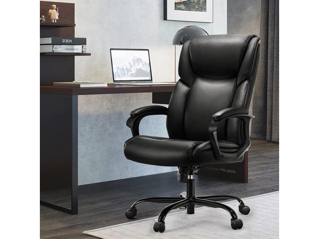 OLIXIS Office Chair,Desk Chair Executive Office Chair High Back Home Office Desk Chairs Soft Armrest,Height Adjustable Ergonomic Computer Chair...