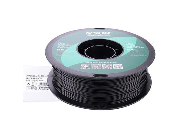 eSUN PLA PRO (PLA+) 3D Printer Filament, Dimensional Accuracy +/- 0.03mm, 1kg Spool, 1.75mm, Black