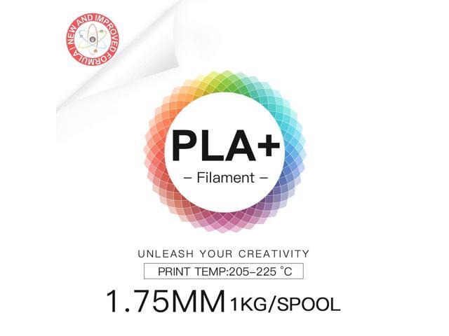 Micro Center Inland PLA+ Filament 1.75mm - Red 3D Printer Filament, PLA Pro Dimensional Accuracy +/- 0.03 mm - PLA Plus 1 kg Spool (2.2 lbs) ...