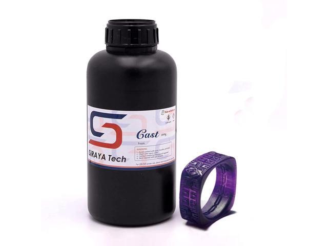 Siraya Tech Cast 3D Printer Resin Easy to Print Use and Burn High Resolution Castable 405nm LCD UV-Curing Photopolymer Resin for Making Jewelries...