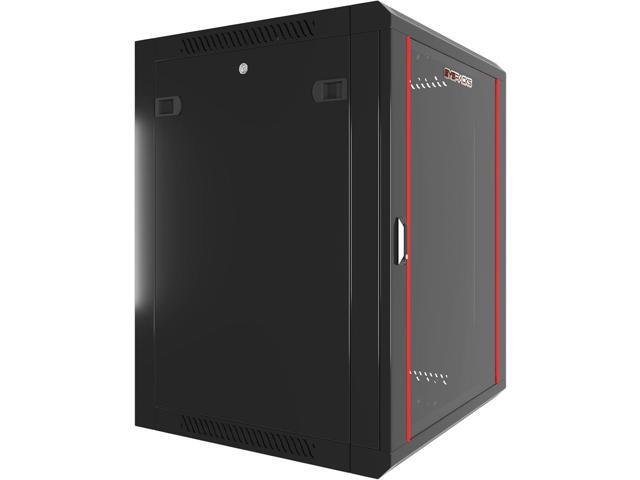 Sysracks 15U - Server Rack - Wall Mount Rack - Locking Cabinet for Network - Electronics - Security - Audio - Video - AV Equipment - Data Rack -...
