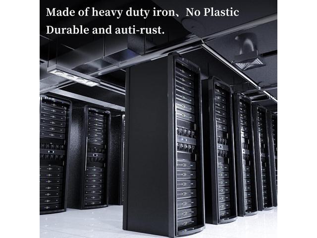 1U Blank Panel Rack Mount Spacer Filler Panel 19' Black Rack Blanking Blind Panel for Server Network Rack Enclosure Or Cabinet-5pcs (1U-5PCs)