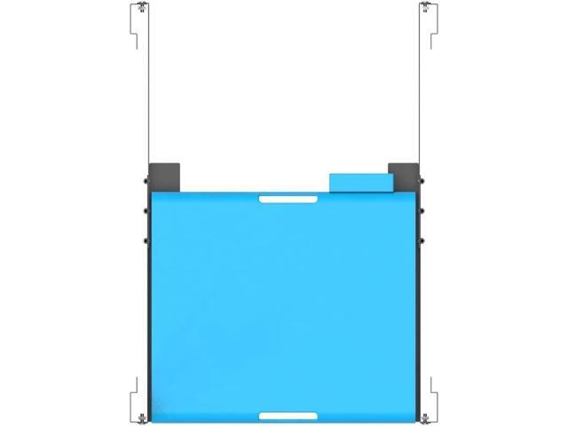 1U Universal Rack Mount Rails- 4-Post Server Rack Shelf Rail 16-29 inches Adjustable Depth for APC HP IBM DELL Compaq