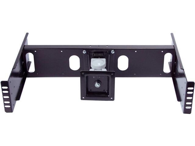 RLCD-FRAME2BK12K1 VESA LCD Monitor/TV Rackmount Adapter Kit Supports LCD Monitor 15 inch to 24 inch and Intel NUC Mini Computer for 2 Post or 4...