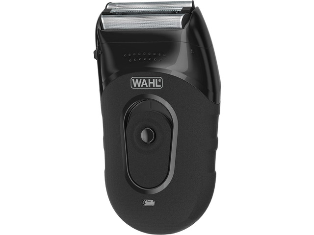 Wahl Compact Rechargeable Lithium Ion Shaver Kit with Hygienic Rinseable Foils & Cutter Bar with Dual Flexible Foils That Move with The Contours of...