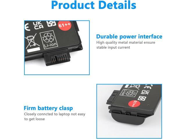 T480 T470 01AV427 61++ Laptop Battery Replacement for Lenovo Thinkpad A475 A485 T570 T580 TP25 P51S P52S Series Notebook 01AV492 01AV427 01AV428...