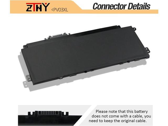 PV03XL PV03043XL Battery Replacement for HP Pavilion x360 14-dw 14m-dw 14-dw0xxx 14-dw1xxx 14m-dw100 13-BB 14-DV 14-DK 13-bb0xxx 14-dv0xxx...