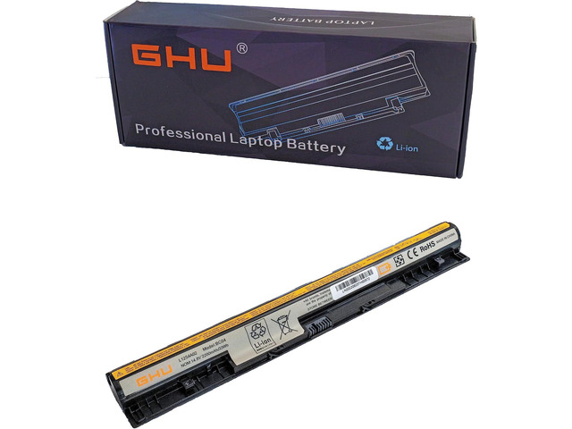 GHU New Battery L12L4A02 L12L4E01 L12M4A02 L12M4E01 L12S4A02 L12S4E01 Compatible with Lenovo IdeaPad G400S G405S G410S G500S G505S G510S S410P...