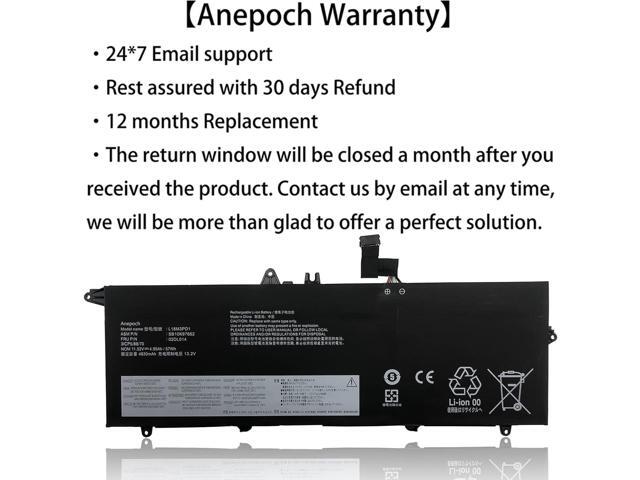 L18M3PD1 02DL014 Laptop Battery Replacement for Lenovo Thinkpad T14S T490S T495S Series 02DL013 02DL015 02DL016 L18L3PD1 L18C3PD1 5B10W13911...