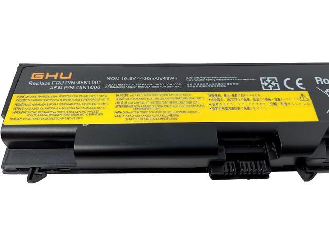 GHU New Battery 70+ 48 WH 0A36302 0A36303 45N1001 Compatible with Lenovo Thinkpad T410 T420 T430 T510 W530 W510 W520 L410 L420 L430 42T4751 45N1005...