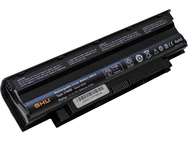 GHU New Battery 87 Wh Replacement for J1KND YXVK2 4T7JN 04YRJH 07XFJJ 9T48V 9TCXN 383CW W7H3N FMHC10 312-0233 312-0234 Compatible for Inspiron...