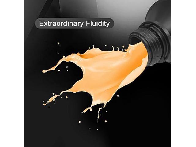ApexMaker 3D Printer Resin, 1000g, High Precision, Low Odor, Quick Curing Standard Photopolymer Resin, 385-405nm UV Curing 3D Printing Liquid...
