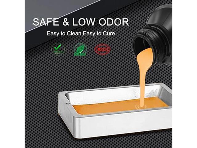 ApexMaker 3D Printer Resin, 1000g, High Precision, Low Odor, Quick Curing Standard Photopolymer Resin, 385-405nm UV Curing 3D Printing Liquid...