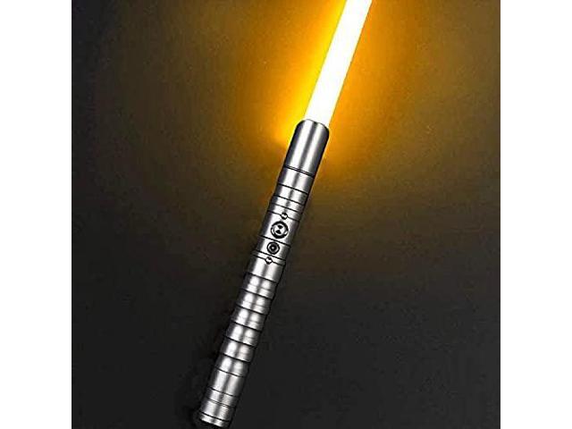 Lightsaber, Children'S Toy Sword Parent-Child Lightsaber Glowing Sword With Black Metal Hilt, 11 Color Changing Lighting, Sound Effects Ideal For...