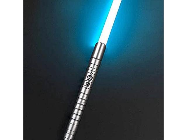 Lightsaber, Children'S Toy Sword Parent-Child Lightsaber Glowing Sword With Black Metal Hilt, 11 Color Changing Lighting, Sound Effects Ideal For...