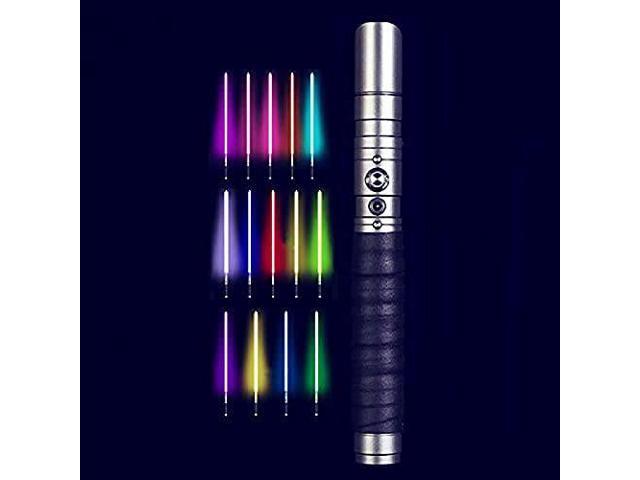 Lightsaber, Led Color Can Be Changed, Usb Charging Toy Sword Rgb SilverGreyHandle