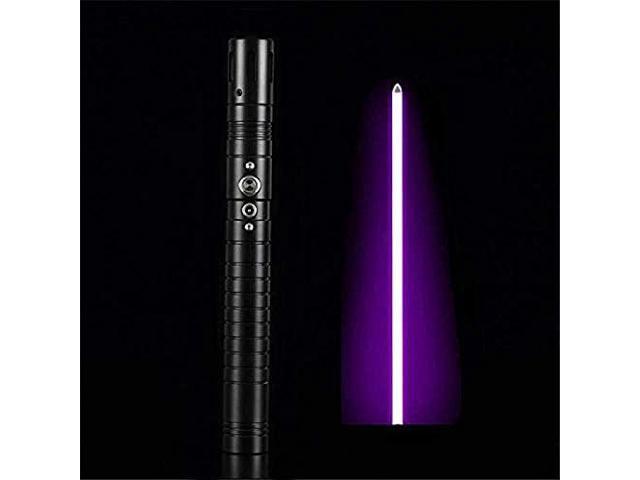 Lightsabers USB Charging Force Lighting Saber Sound Metal Handle Sword Glowing Toy Children Gift Holiday Party Cosplay Props (Golden Light)...
