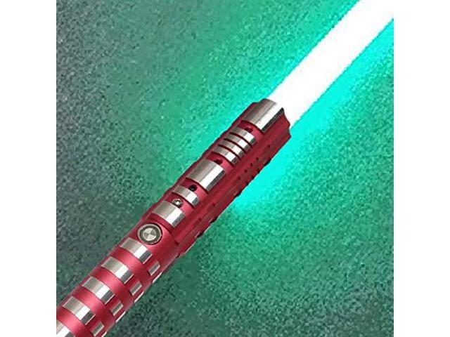 Lightsaber Star Wars, Replica Toy for Kids Metal Handle USB Charging Removable Real Experience Dueling 940MM green