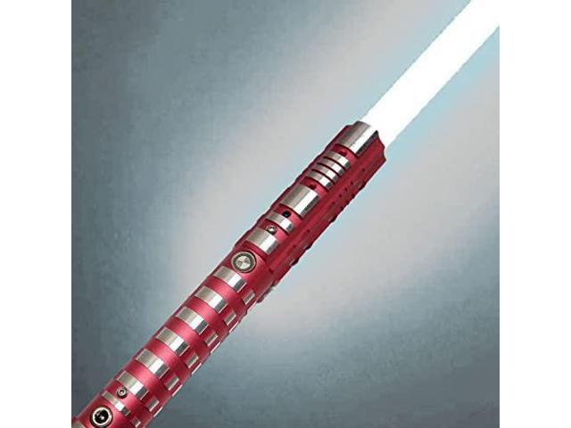 Lightsaber Star Wars, Replica Toy for Kids Metal Handle USB Charging Removable Real Experience Dueling 940MM ice