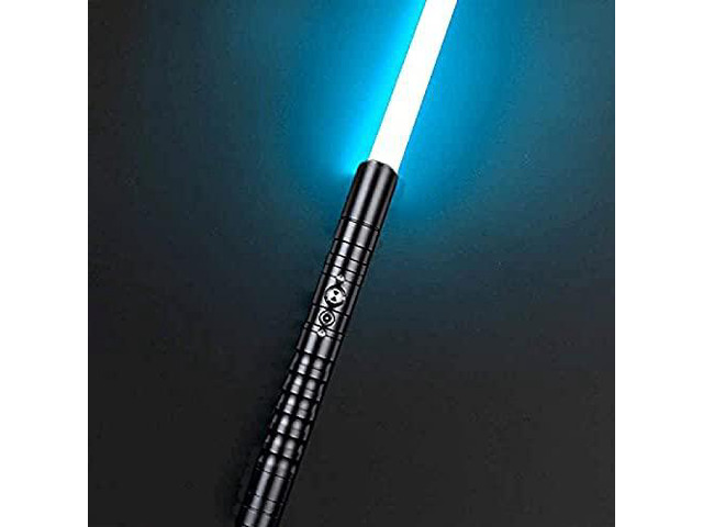 Lightsaber, Children'S Toy Sword Parent-Child Lightsaber Glowing Sword With Black Metal Hilt, 11 Color Changing Lighting, Sound Effects Ideal For...