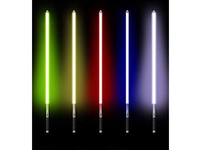 RGB 11 Colors Changeable Metal Hilt Light Saber with 3 Mode Sound Force FX Dueling Lightsaber GunColorHilt