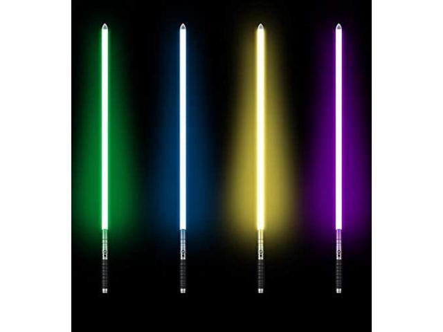 RGB 11 Colors Changeable Metal Hilt Light Saber with 3 Mode Sound Force FX Dueling Lightsaber GunColorHilt
