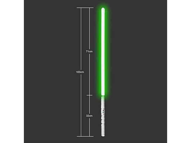 Dueling Light Saber,Black Series Lightsaber, String Effect,with 3 Realistic Blaster Sound Mode and Flashes,USB Charging,Detachable SilverHilt