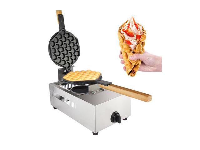 Photos - Toaster Bubble Waffle Maker Professional Rotated Electric Bubble Waffle Machine Ga