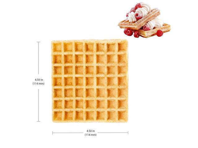 AP-505 Belgian Waffle Iron Press Type 4 Square Waffles Professional Use Stainless Steel Nonstick
