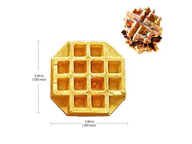 AP-454 Belgian Waffle Iron Swing Type 4 Pcs Professional Use Nonstick Plates