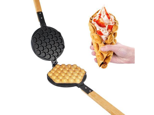 Photos - Toaster PFY6-M Bubble Waffle Maker Egg Waffle Maker Mold Replaceable 180 Degree Ro