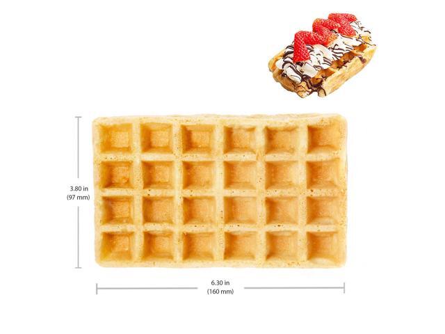 AP-514 Belgian Waffle Iron Press Type 2 Square Waffles Business Use Stainless Steel Nonstick
