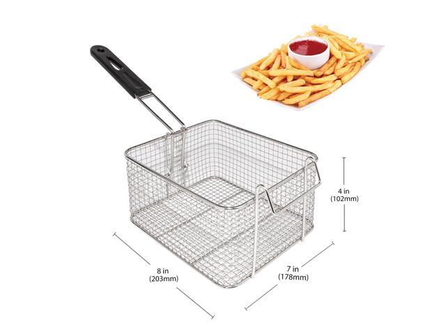 AR-HEF82 Double Deep Fryer 2-Basket Electric Fryer for Commercial Use Stainless Steel 12 L Capacity