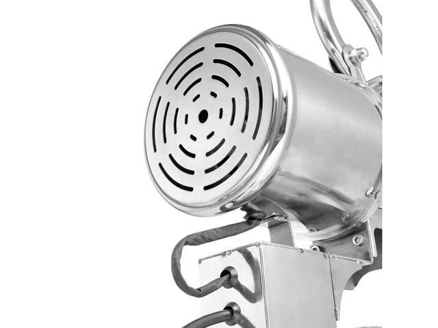 A-FSX10 Commercial Shaved Ice Machine Ice Crusher for Snow Cones and Frozen Drinks Stainless Steel