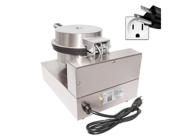 AR-HCB1 Waffle Cone Maker Commercial Waffle Roll Maker Nonstick Coating Stainless Steel 1.2kW