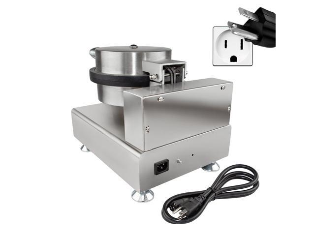 AP-600 Waffle Cone Maker Commercial Ice Cream Cone Maker Stainless Steel Nonstick Manual Control