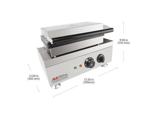 AP-503 Stick Waffle Maker Professional Stainless Steel Waffle Iron 6 Small Stick Waffles