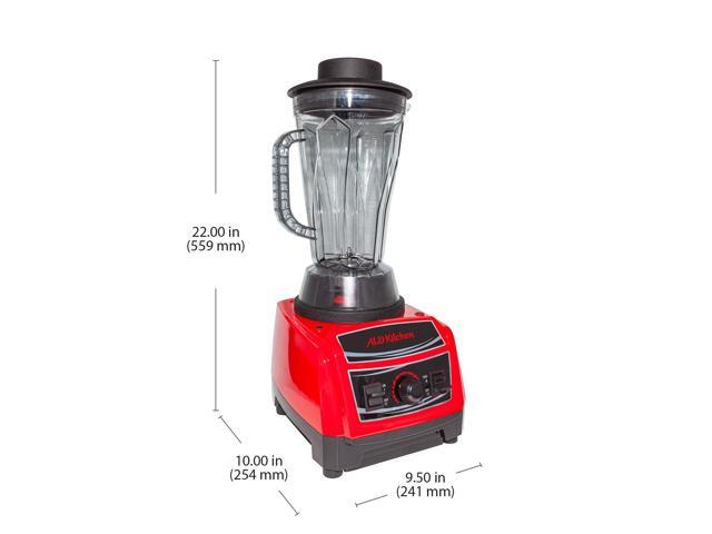 A-BL968 Commercial Blender 2L Portable Blender for Smoothies & Cocktails Stainless Steel Blade