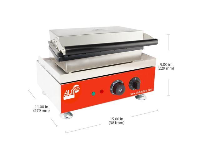 AR-118D Waffle Stick Maker 6 Tree Waffles on a Stick Stick Waffle Maker Stainless Steel