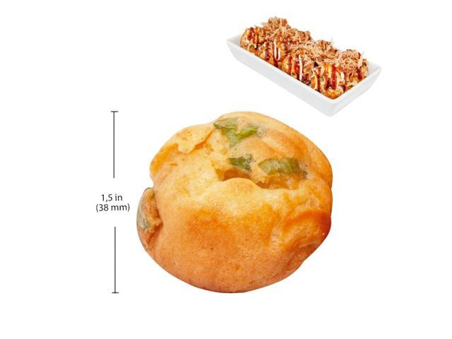 A-T608 Takoyaki Grill with Three Plates Electric Takoyaki Machine 84 Pcs Nonstick Stainless Steel
