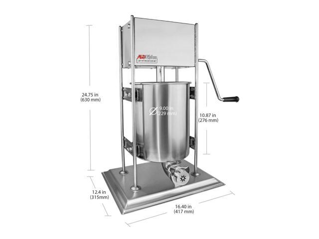 A-FV10L Churro Maker Vertical Type Churro Machine Stainless Steel 10L Capacity Manual Control