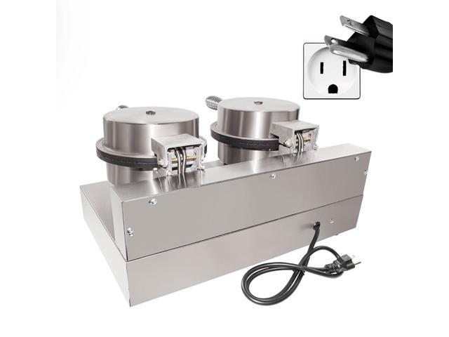 GR-XCXG2 Waffle Cone Maker Commercial Double Ice Cream Waffle Cone Maker Stainless Steel Nonstick Coating